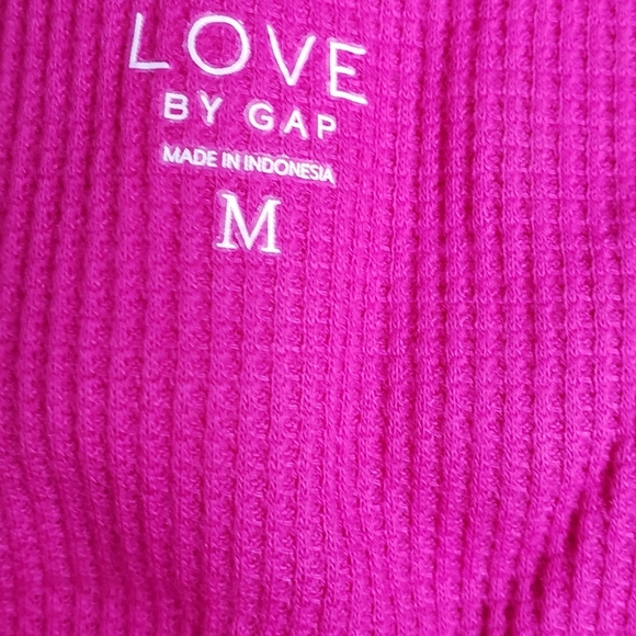 Gap Henley Pink Shirt - Picture 3 of 3
